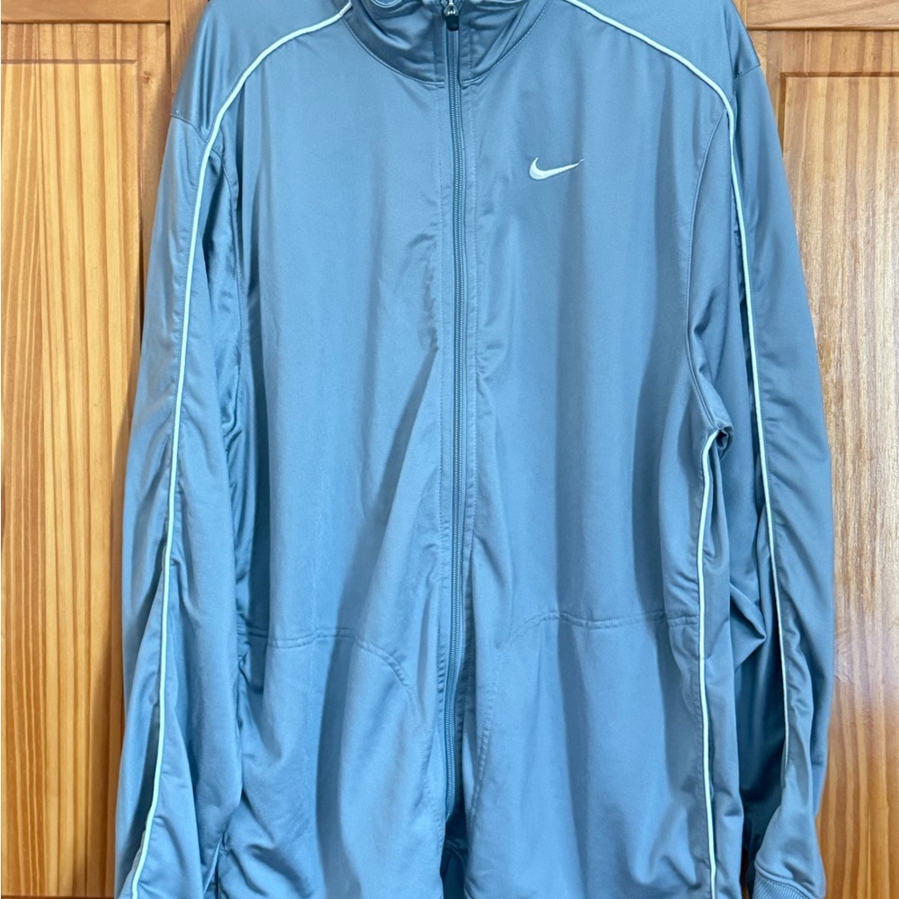 Nike Blue Performance Jacket Lightweight Full-Zip